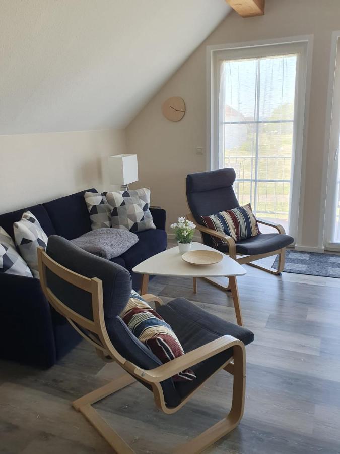 Ferienapartment Wiese & Meer Auf Ruegen Neddesitz Esterno foto